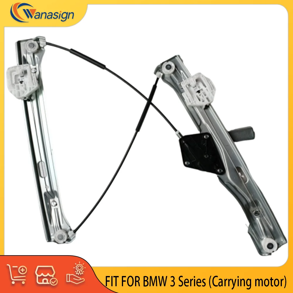 AUTO Front Right Driver Side Door Window Regulator & Motor FIT FOR BMW 3 Series 2.0L 3.0L F30 F80 F31 GAS Diesel 2012-2018