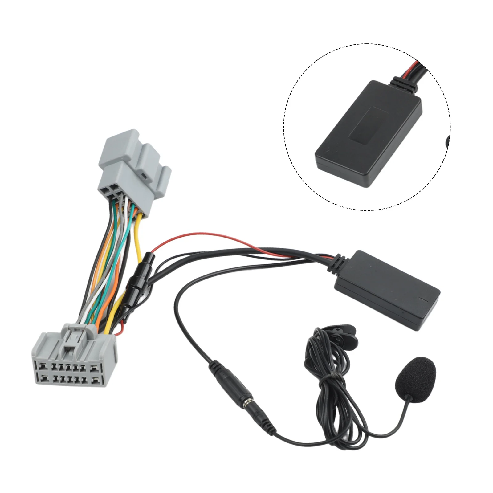 Microphone for cable and AUX Adapter for Volvo For C30 For C70 S60 S80 for v70 C70 XC90 Fitment Type Direct Replacement