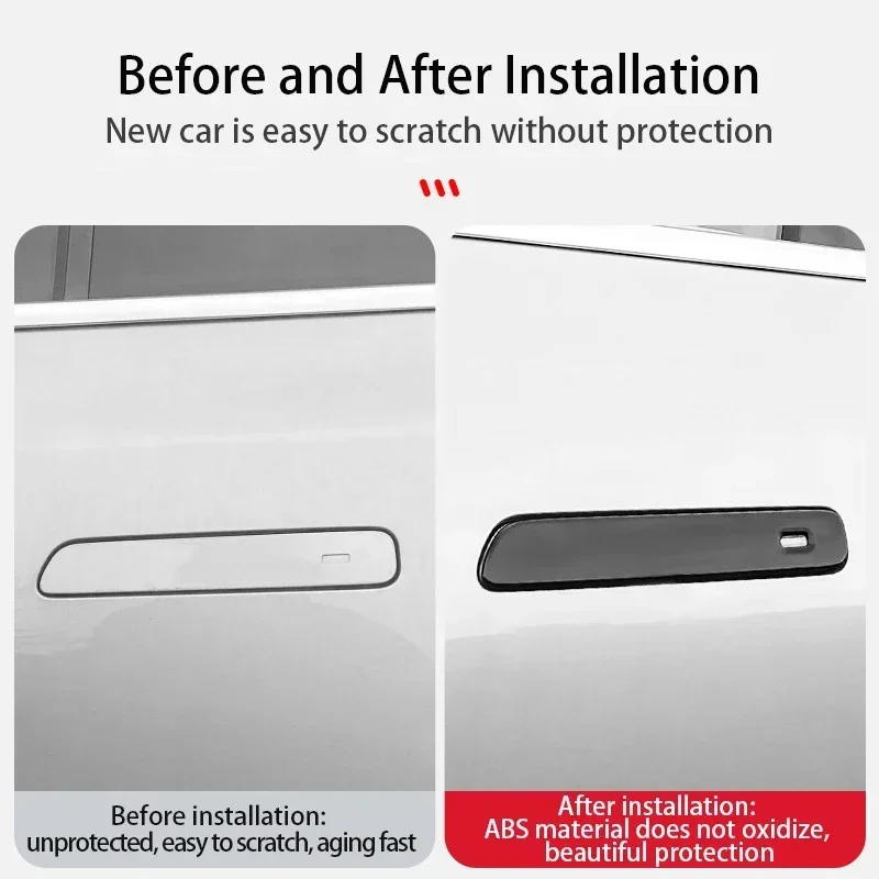 For Leading Ideal Li Lixiang L6 L7 L8 L9 Car Door Handle Protective Sticker Anti Scratch Collision Protection Accessories for LI