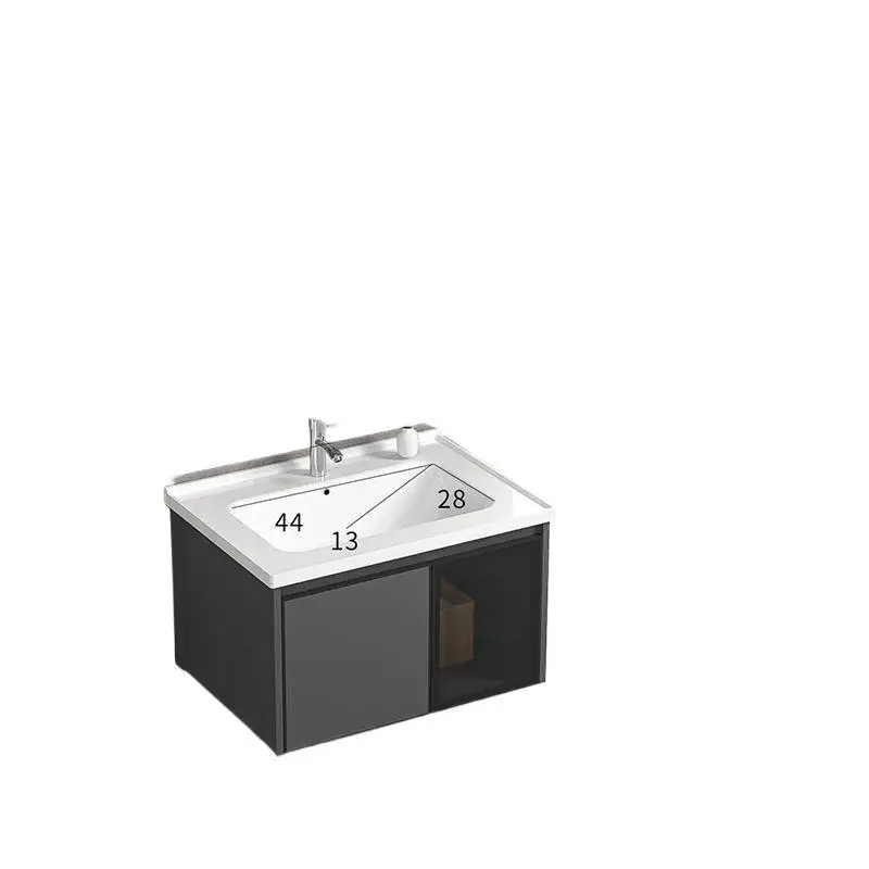 

Customized bathroom cabinet combination toilet washbasin wash basin integrated ceramic basin wash table towe