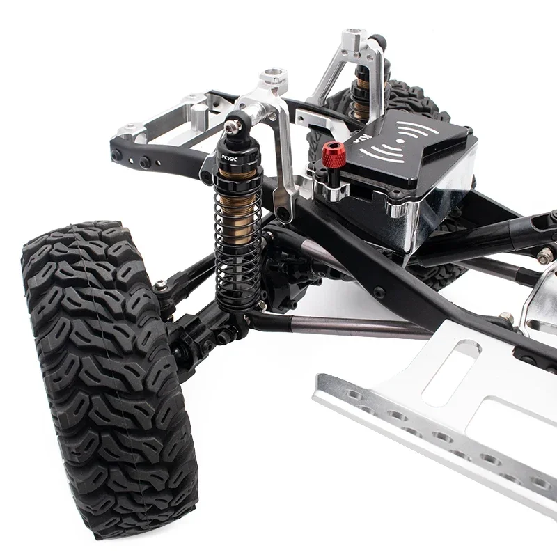 KYX Metalowy Amortyzator Hydrauliczny - 90mm do Modelu Samochodu RC 1/10 1/8, Crawler SCX10 D90 RGT EX86100, Samochody RC