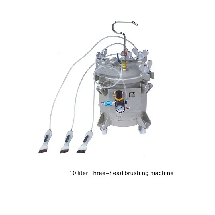 

Factory Supply Manual Gluing Spraying Machine&brush Glue Machine with 10L