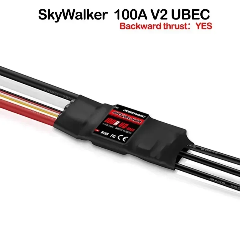 Hobbywing Skywalker 20a/30a/40/50a/60/80a/100a/ Brushless Esc Speedcontroler Com Ubec Para Rc Fpv Quadcopter Avião Helicóptero