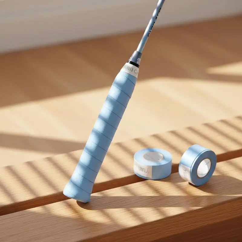 12 Stück Schweißabsorbierendes Overgrip-Band für Tennis- und Badmintonschläger, Angelruten und den täglichen Gebrauch – Detail 6