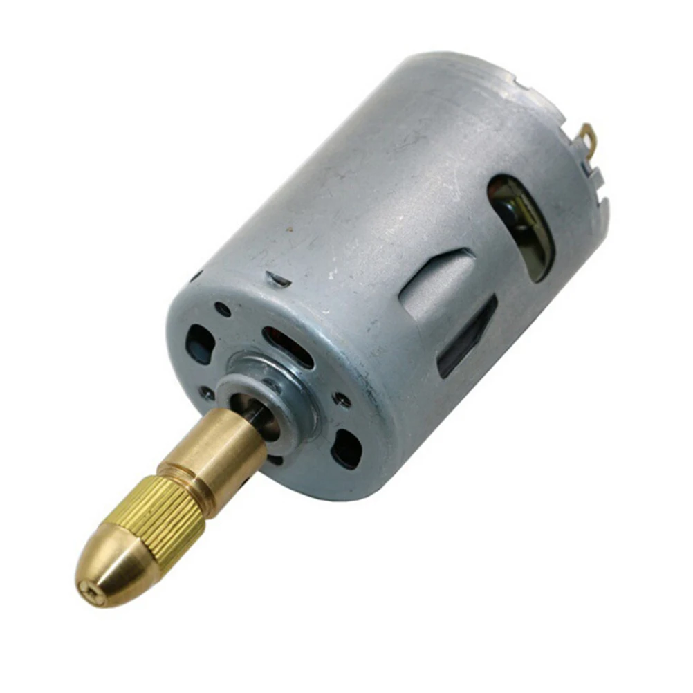 3.17mm Micro Drill Self-tightening Drill Bit Clamp Hand Drill Small Electric Woodworking Brass Drill Clip Chuck Tool Set(Golden)