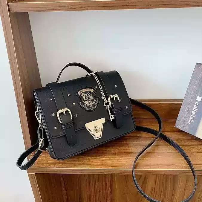 حقيبة هاري بوتر المشتركة الجديدة من Primark Hogwarts School Messenger حقيبة كامبريدج حقيبة كتف عبر الجسم هدية عيد ميلاد للفتيات