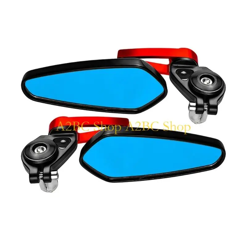 A2BC Motorcycle Rear View Mirror Vibration Reduction Quick Install Handlebar Mirror