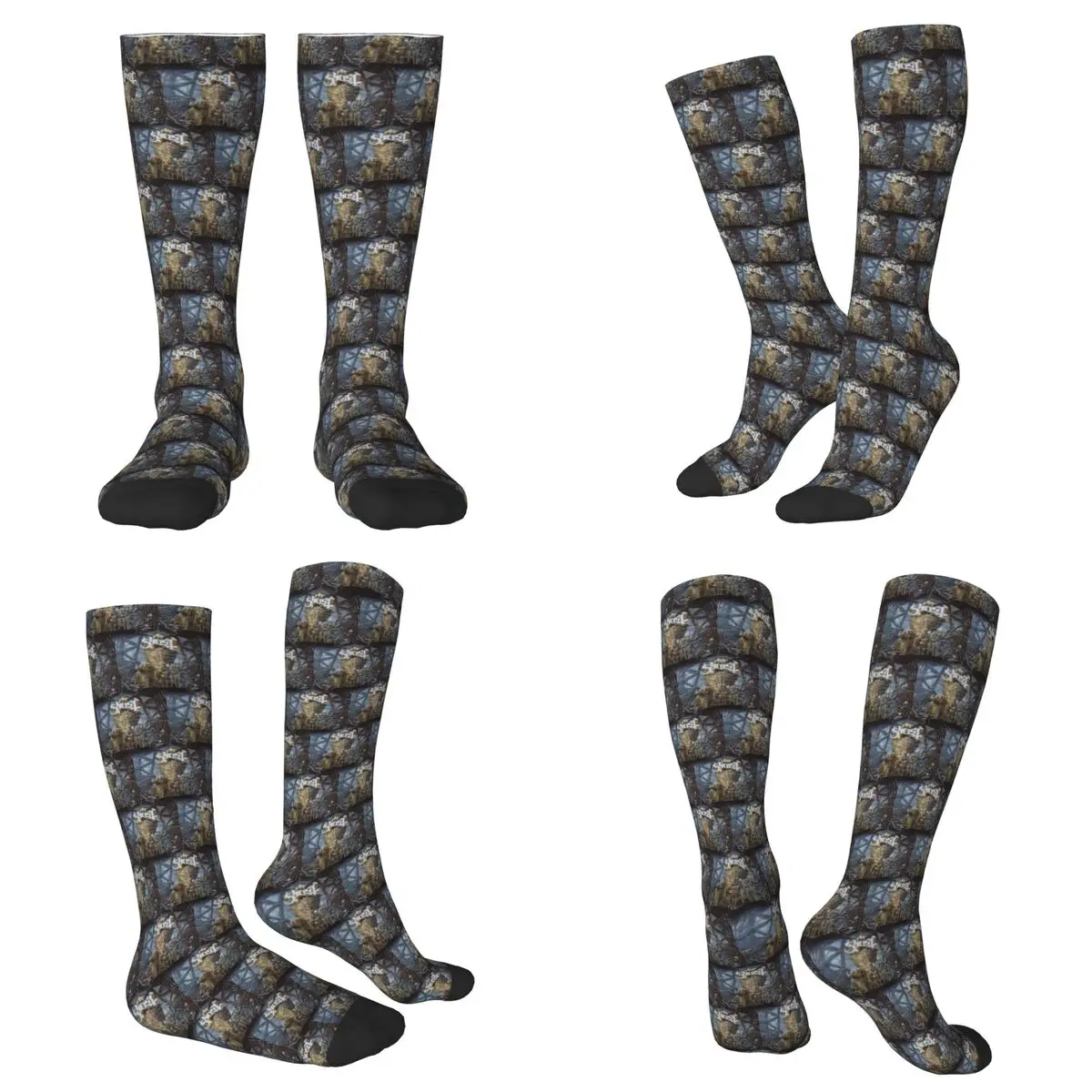 

All Seasons IMPERA Ghost Heavy Metal Band Socks Harajuku Sport Middle Tube Socks Soft Casual Stockings for Men Women