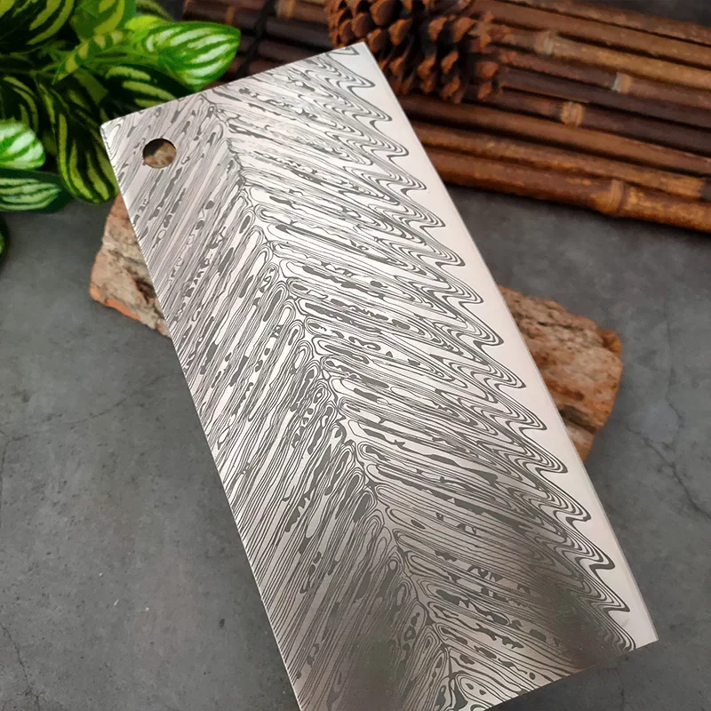 High Quality Kitchen Knife 67 Layers Damascus Pattern Chinese Chef Knife 5Cr15 Stainless Steel Cutter Razor Sharp Slicer