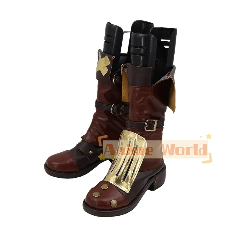 Game Isha Cosplay Shoes Halloween Carnival Boots Custom Made