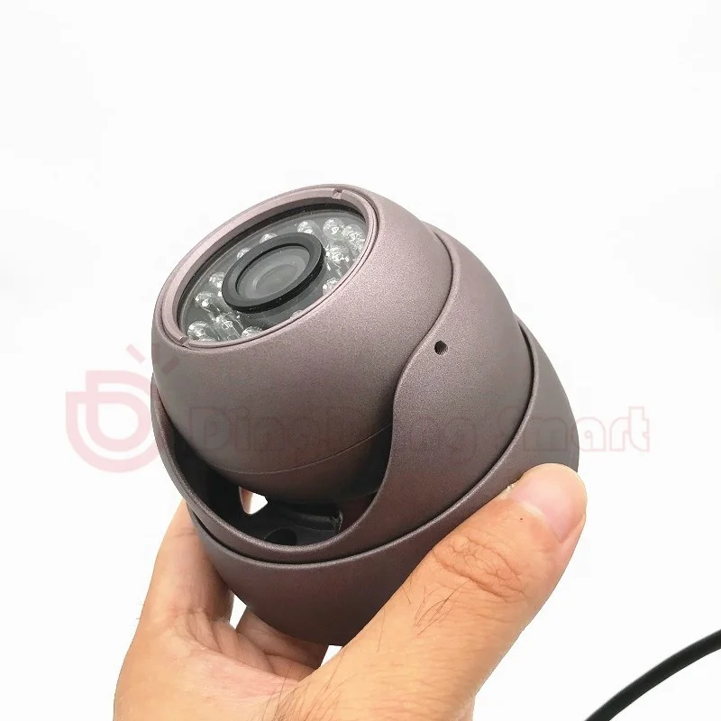 DingdangSmart 1080P FHD CMOS Analog Wide Angle Night Vision IR Car Camera AHD CCTV Metal Dome Camera