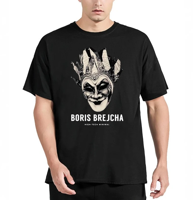 

Футболка с принтом Dj Mask, повседневная мужская и женская хлопковая футболка, свободный базовый слой с короткими рукавами на весну и осень