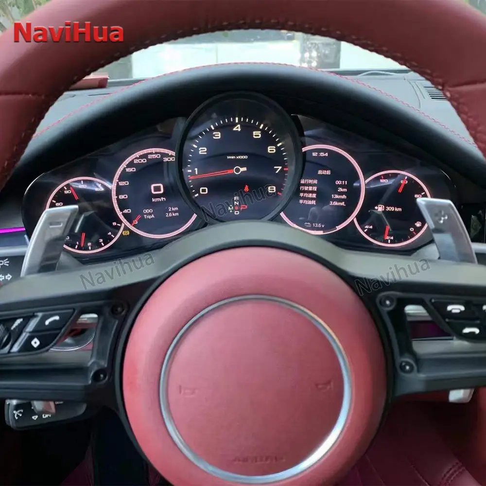 

NaviHua Digital Dashboard For Porsche Panamera 2010-2016 Virtual Instrument Cluster Cockpit LCD Speedometer Parts LCD Instrument