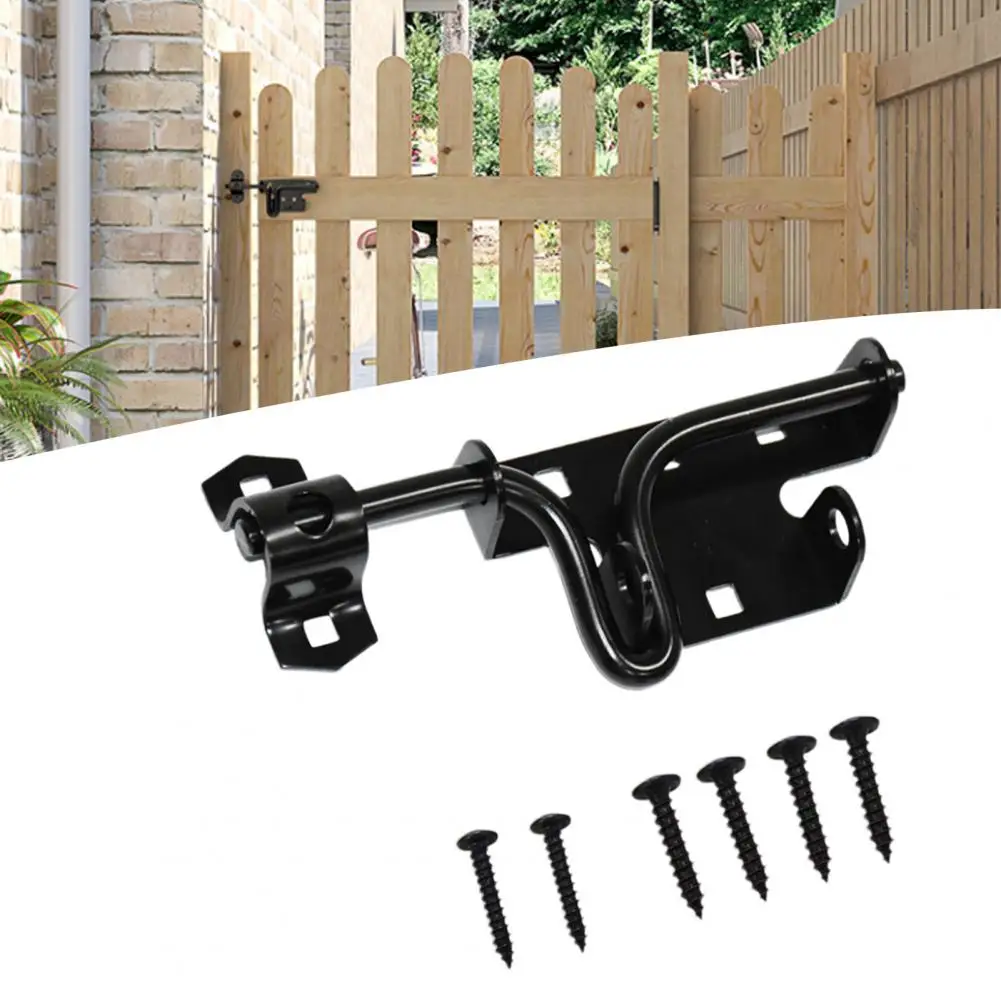 Weather-resistant Alloy Latch Automatic Locking Latch Rust-resistant Alloy Door Latch with Dual-functional Lock for Door