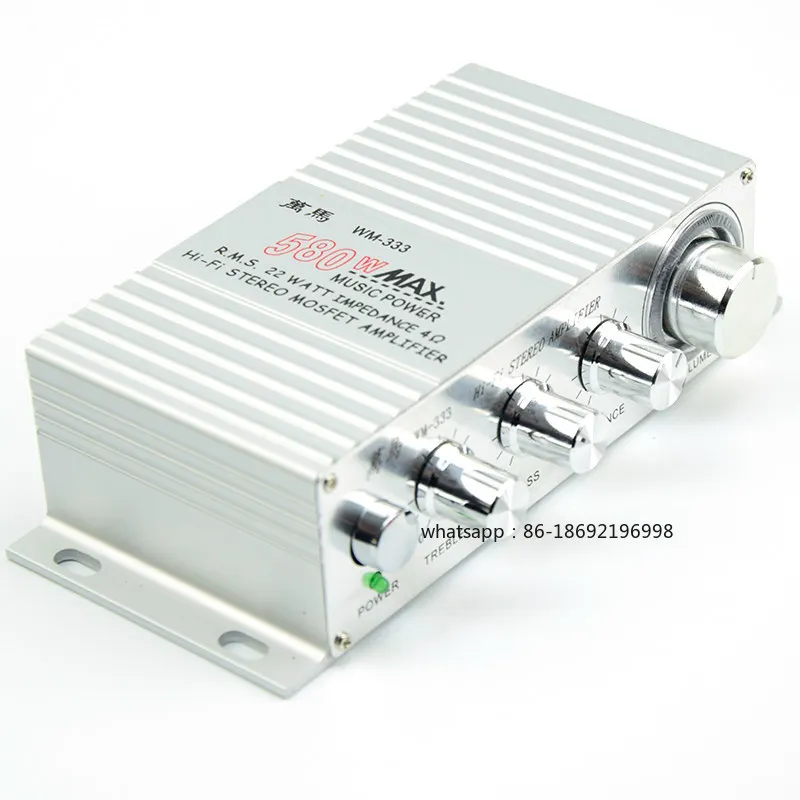 

Усилитель мощности для игровых консолей, аудиоусилитель для гоночных игр, 12В, мини, для дома и автомобиля, автомобильная аудиосистема