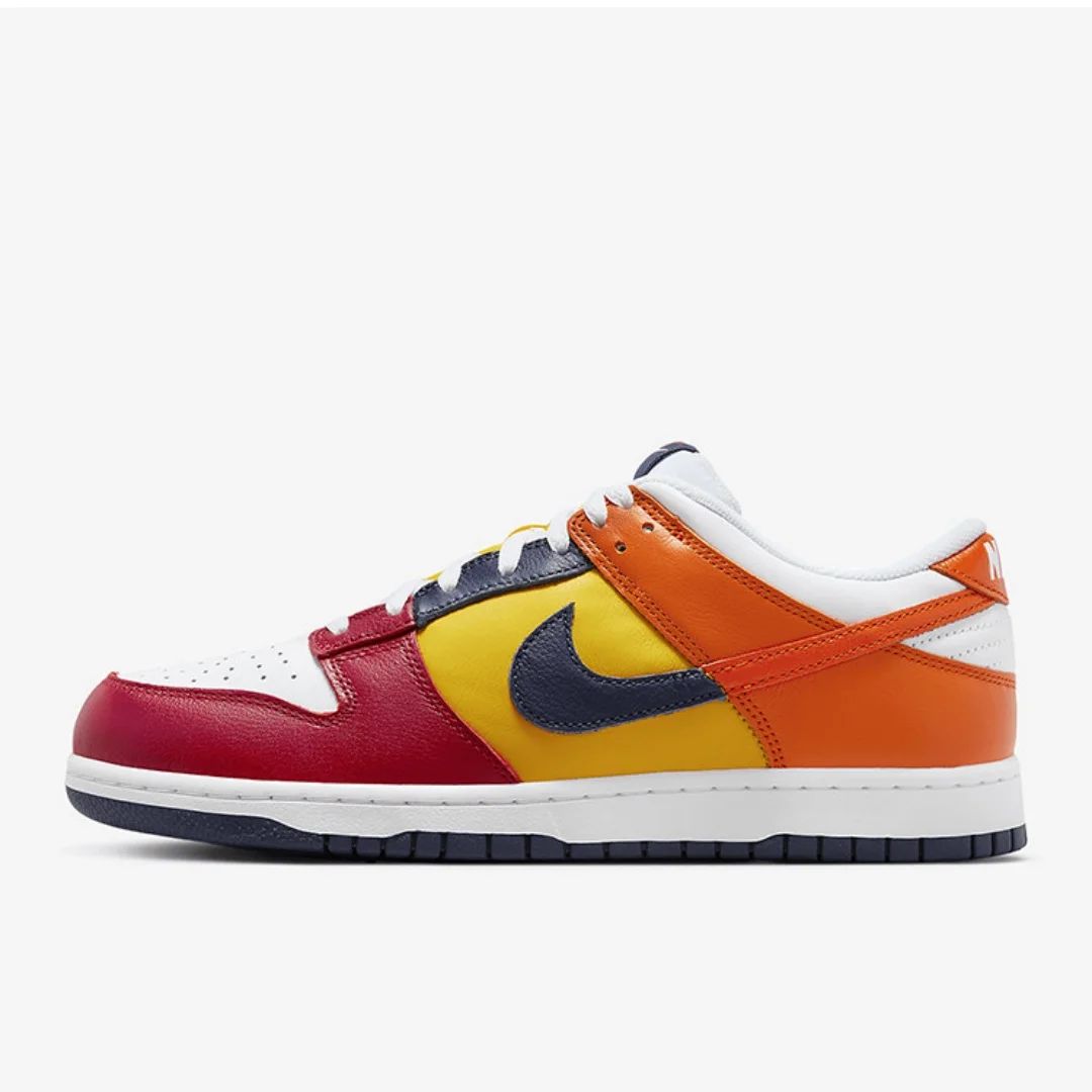 Nike/Nike Dunk Low Zapatillas deportivas unisex clásicas, versátiles, ligeras, informales, con amortiguación, resistentes al desgaste, Ib2051-400