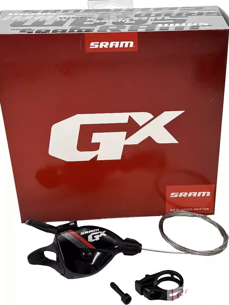 SRAM GX 11-speed X-ACTUATION Trigger Shifters Black Red COLOUR Aluminum pull lever