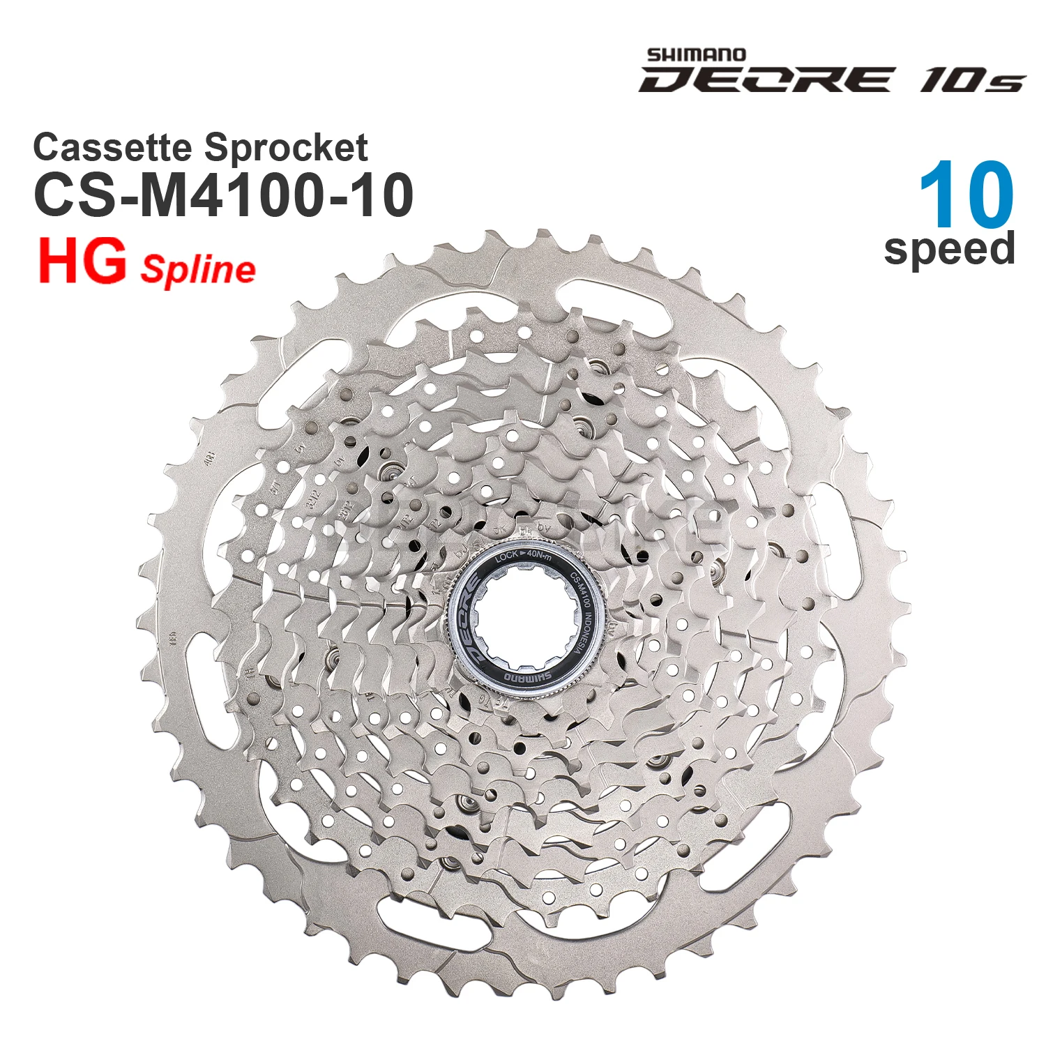 

Звездочка для кассеты SHIMANO DEORE M4100 10 в CS-M4100-10 10-Speed - HYPERGLIDE -11-46T, 11-42TOriginal