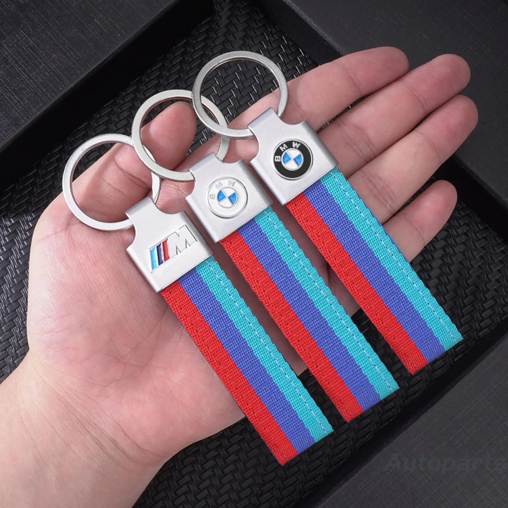 

Car Keyring Keychain Auto Logo Car badge Key Rings for BMW M Power Performance M3 M5 X1 X3 X5 X6 E46 E39 E36 E60 E90 Accessories