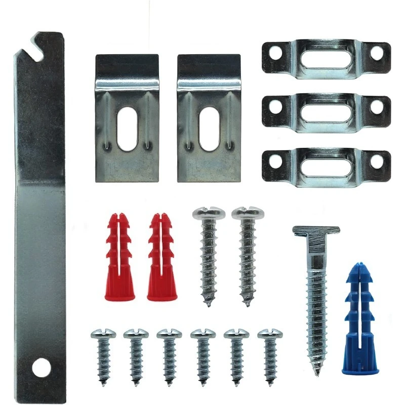 

Frame Lock Security Hanging Kits with T-Head Screws - Anti-Theft Security Lock Hangers for Art in Museums, Art Galleries, Hotels