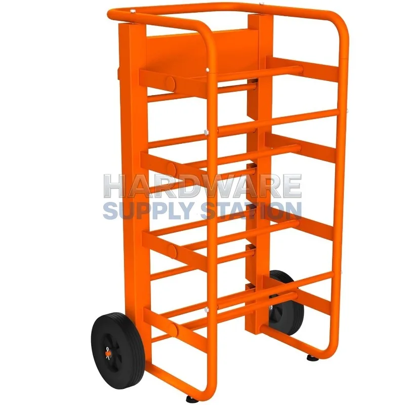 

Portable traction reel with cable reel, mobile cable support frame trolley, detachable and movable