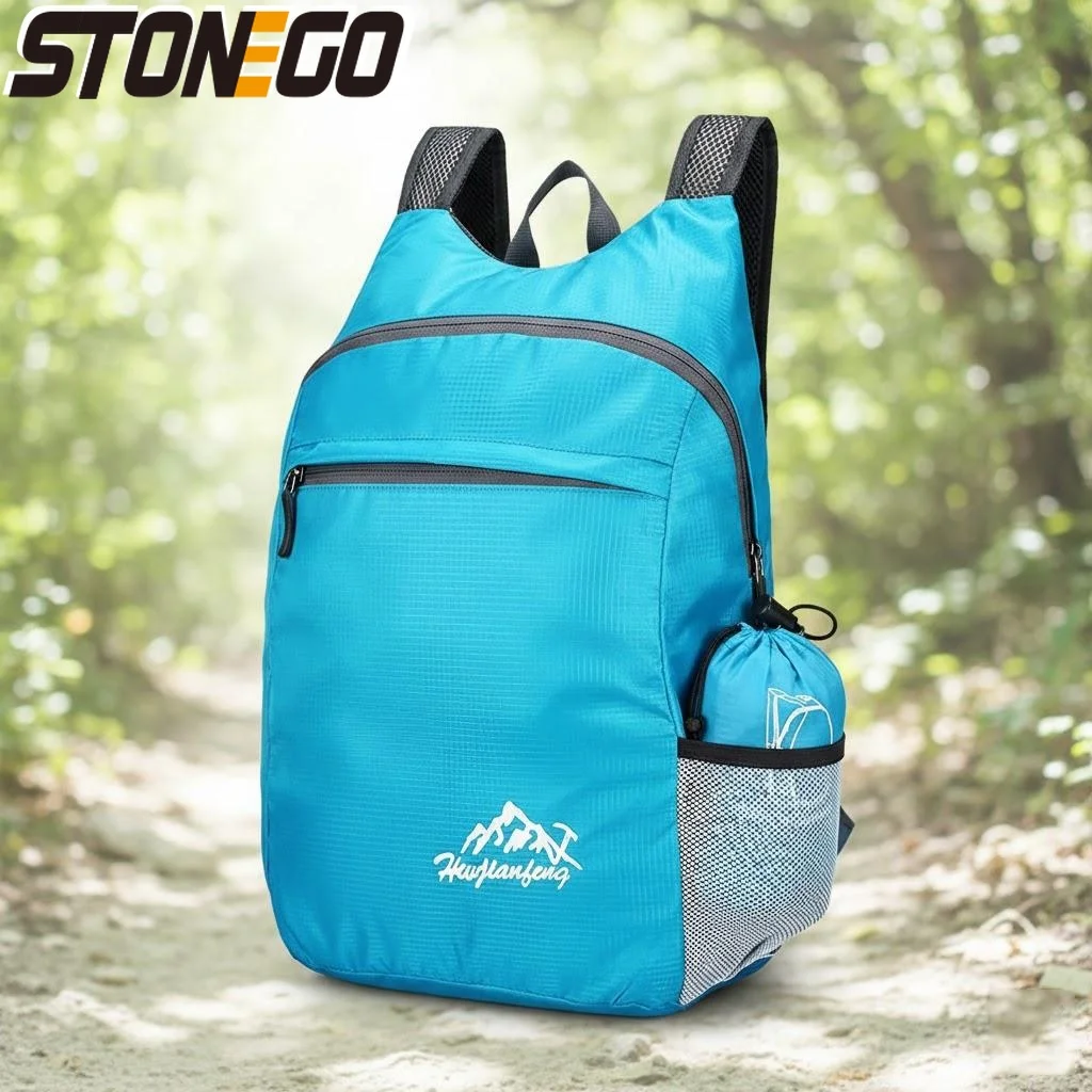 

Водонепроницаемые легкие нейлоновые рюкзаки, складные дышащие рюкзаки для пеших прогулок, кемпинга, альпинизма, треккинга для мужчин и женщин