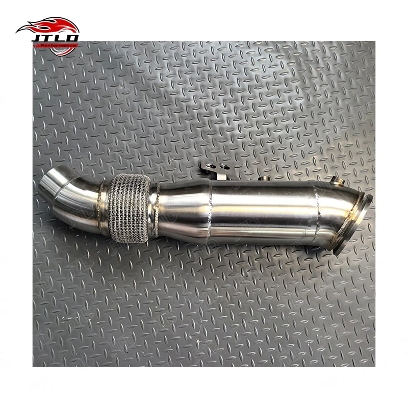 Factory Hot Sell Fast Delivery 304 Stainless Steel Exhaust 127MM Downpipe For BMW G30 B58 Performance Exhaust System