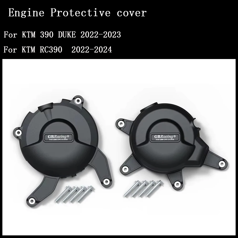 

RC390 Engine Cover Protector For KTM 390 Duke 2022-2023 RC390 2022-2024 For GB Racing Motorcycle Frame Engine Guard Protection
