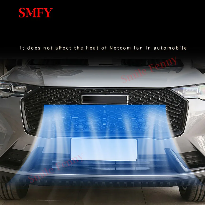 Voor Gwm Haval H6 3rd Gen H6 Gt H6 Hev Auto Radiator Beschermhoes Watertank Anti-Insect Mesh Voor Midden Grill Insectennet