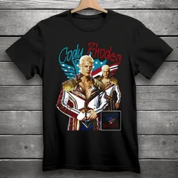 Cody Rhodes Wrestling T-Shirt Black  WWE