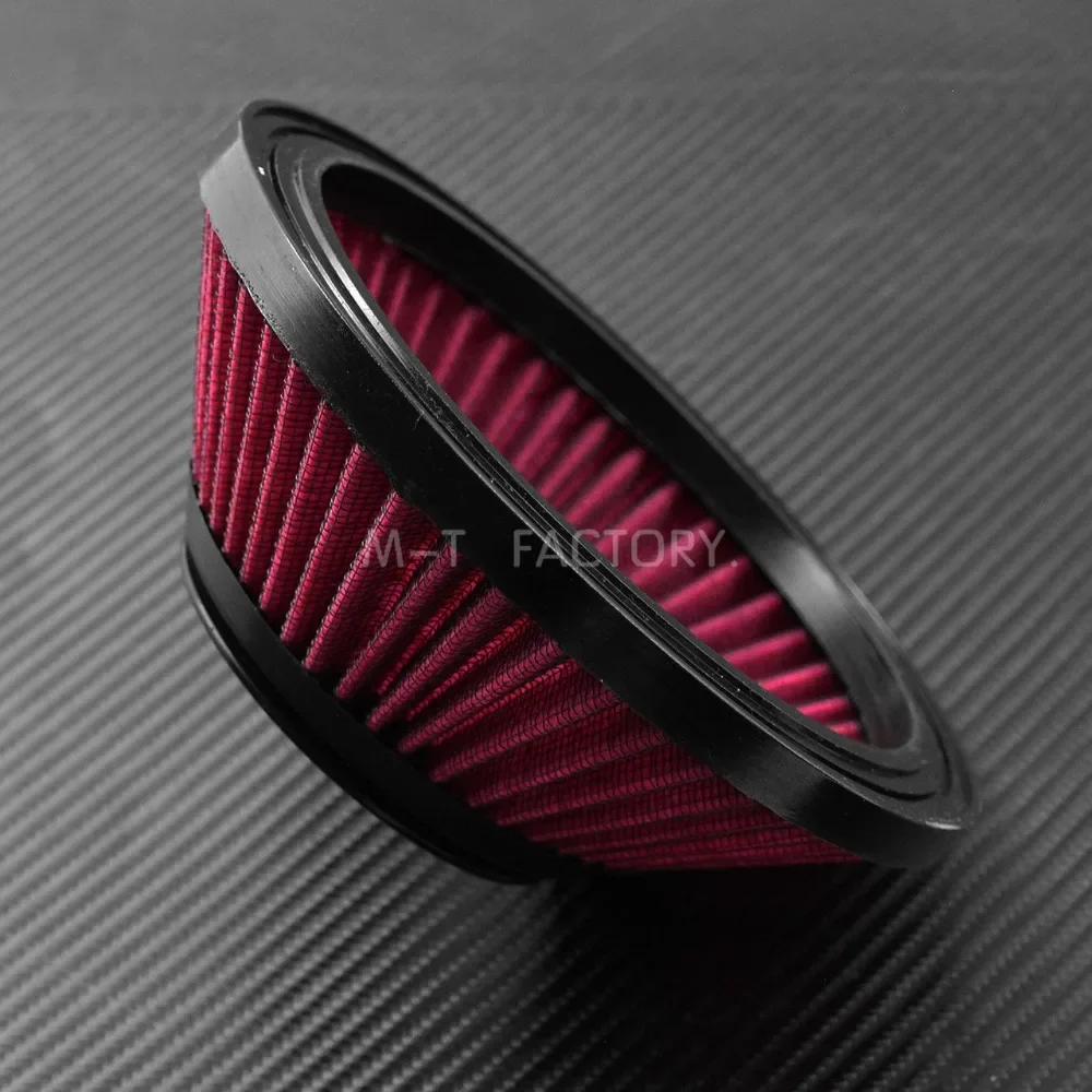 Motorcycle Air filter Red Element Replacement PM Air Cleaner For Harley Sportster XL 883 1200 Touring Street Glide Softail Dyna