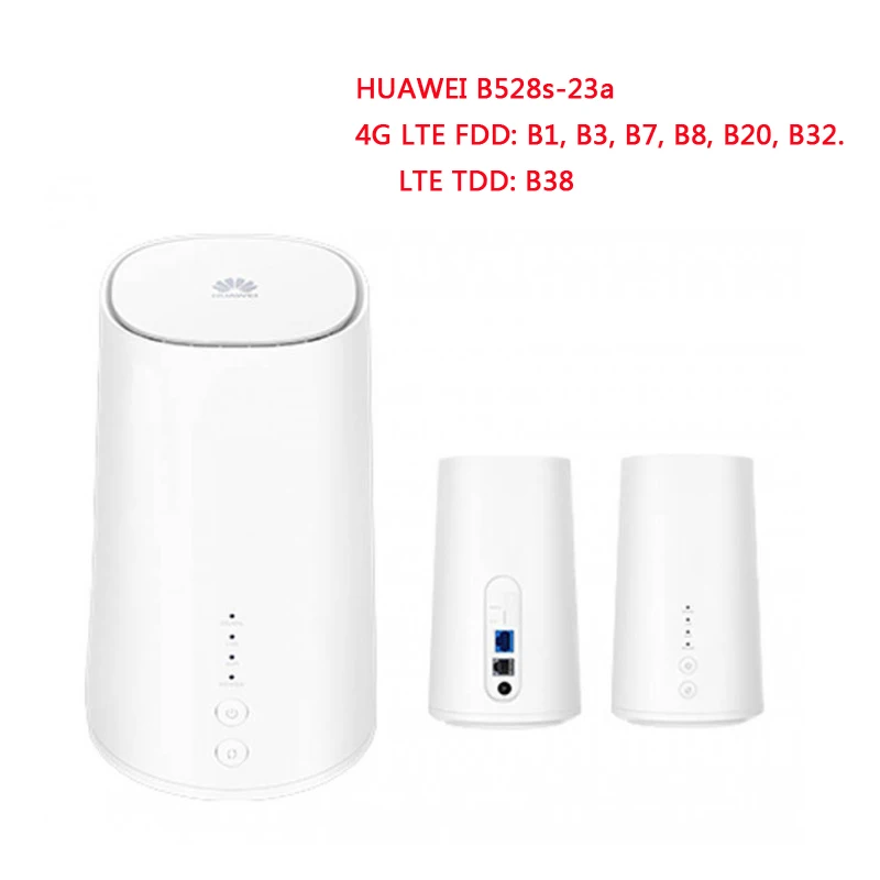 Odblokowany Huawei B528 LTE CPE Cube Router B528s-23a 4G wifi router kot 6 z gniazdem na karty sim 4g router lan port używany