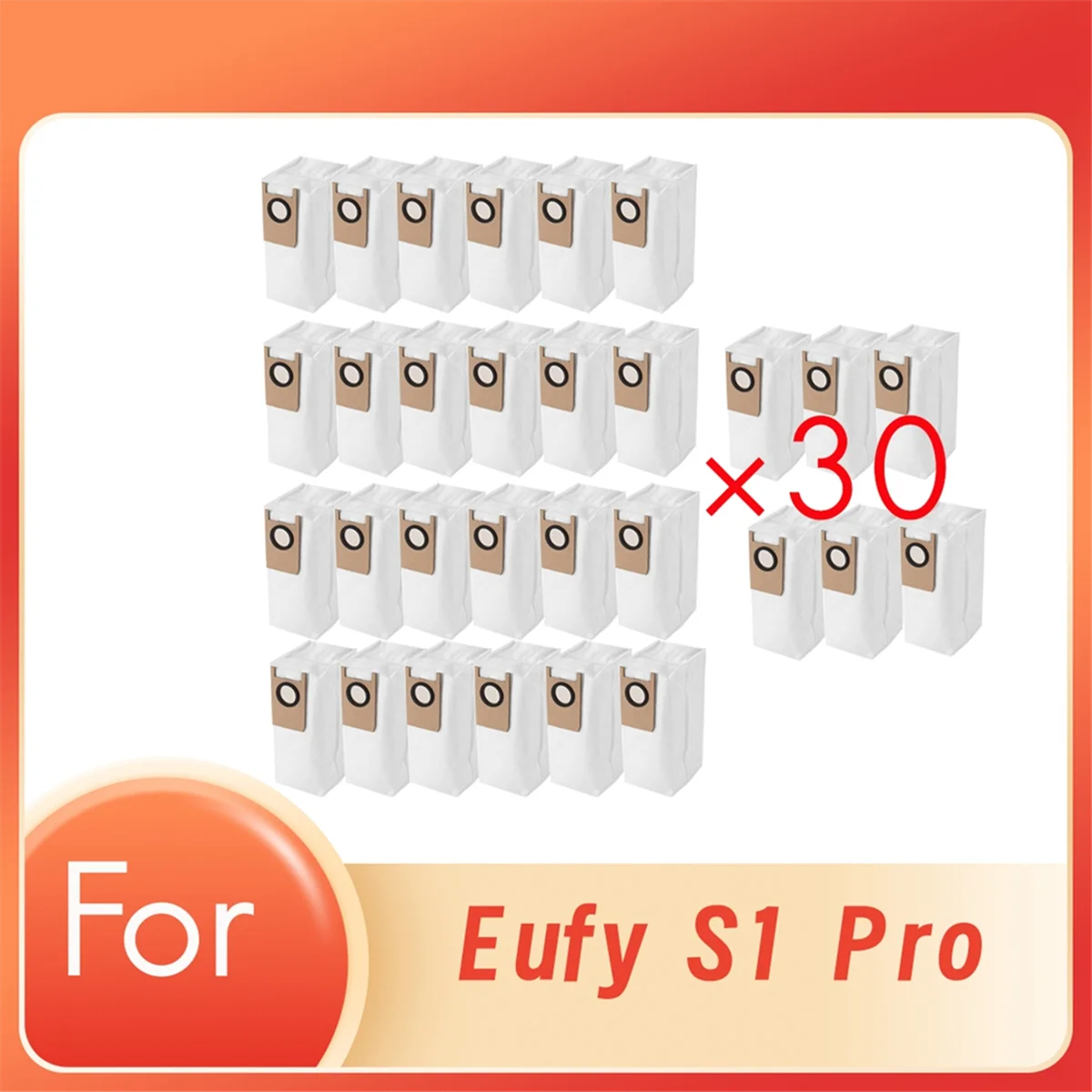 

Hot 30 Pcs Dust Bags for S1 Pro Sweeper Accessories Consumables Dust Bag Non-Woven Bag Sweeper Accessories Clean Tool