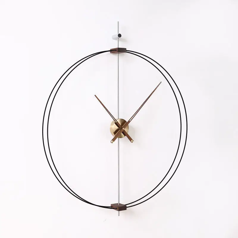 

Aesthetic Design Wall Watch Vintage Korean Mechanism Mural Bathroom Silent Clock Wall Chinese Relogio De Parede Home Decoration