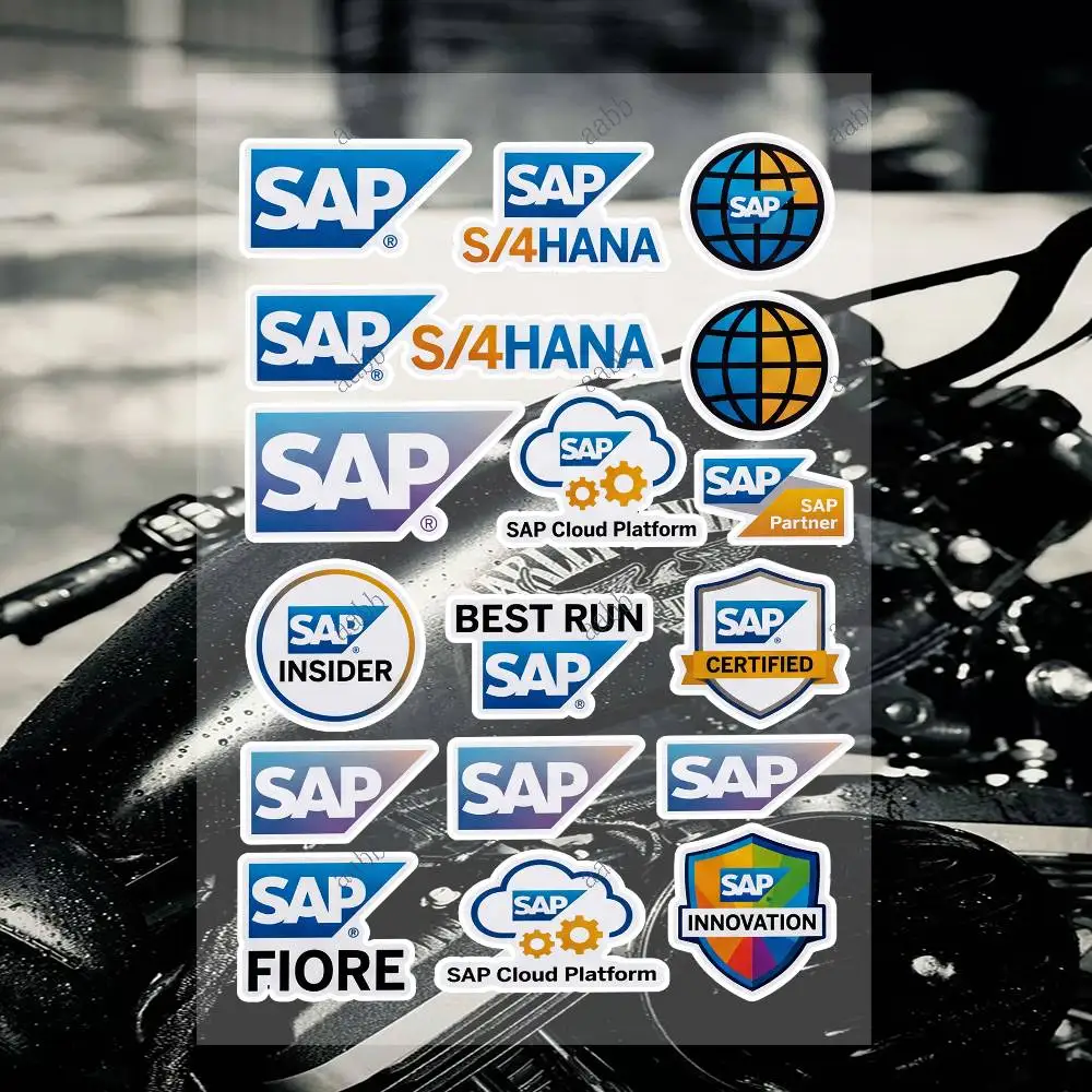 S-SA P-P Motorcycle Decal Sticker Kit Reflective Graphics For Helmet Tank Fairing Body Custom Bike