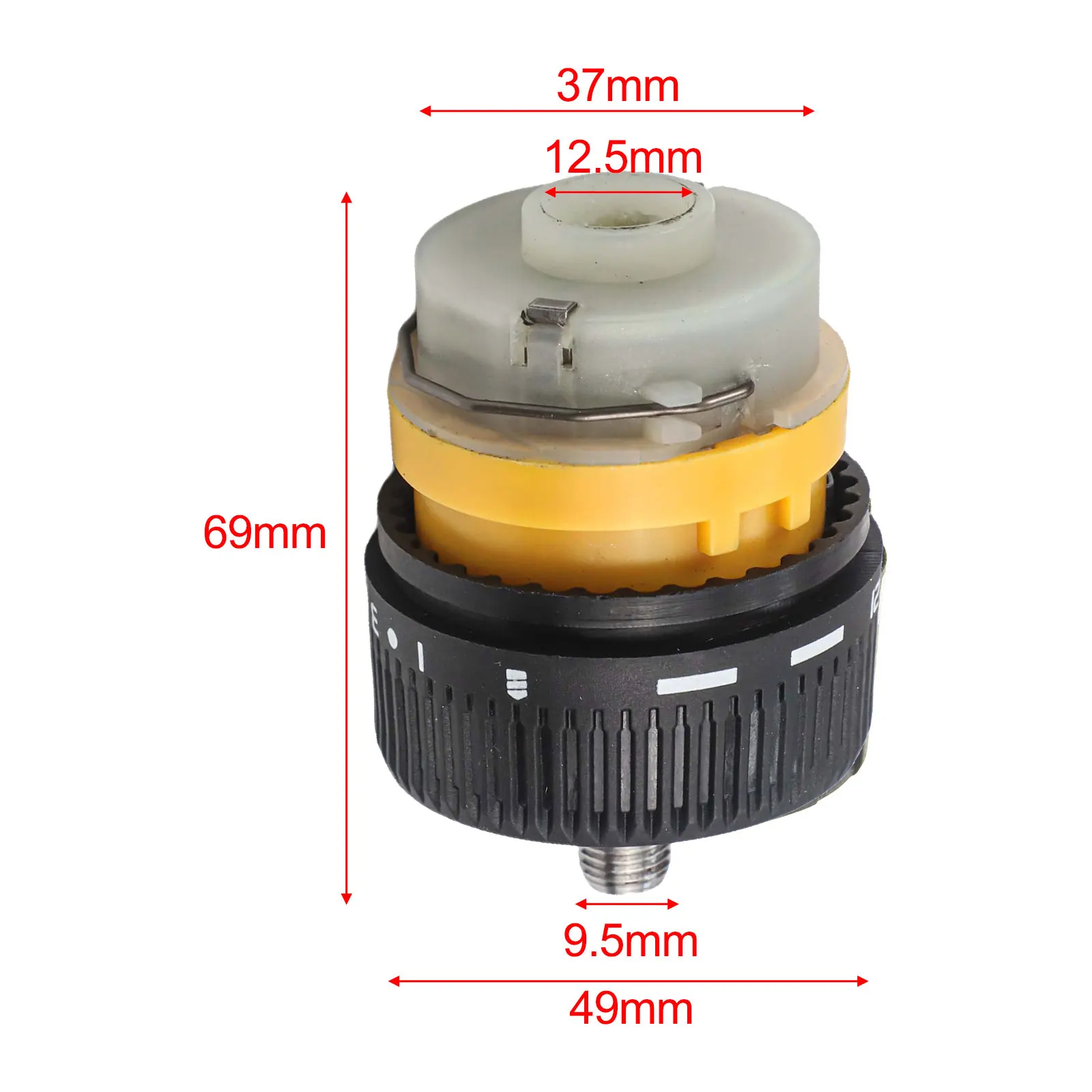 

13 Teeth Gearbox Self-lock Gearbox Electric Screwdriver Gearbox 21V Gearbox Size As Shown In The Picture Home Repair