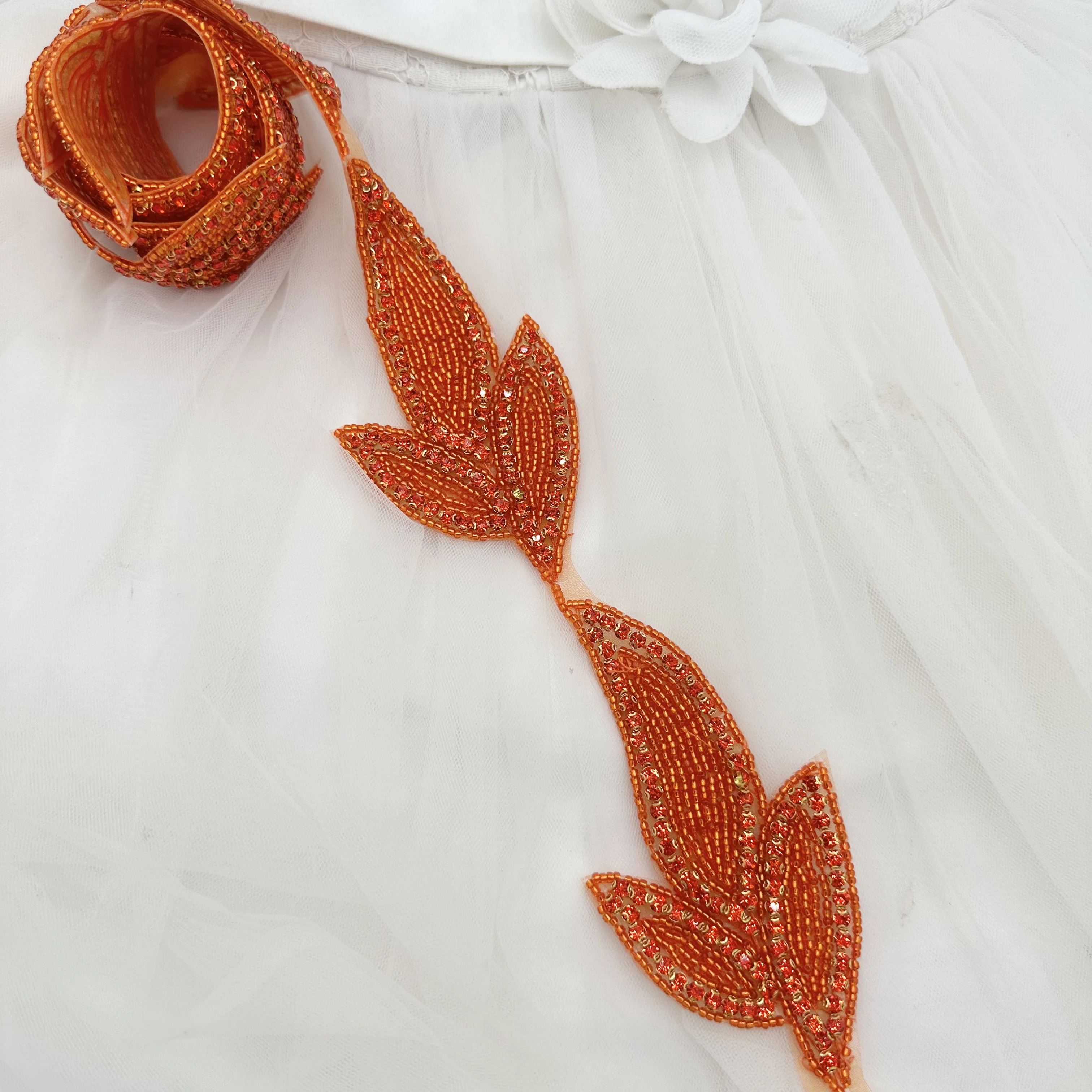 Perles noires en forme de feuille, accessoire de robe de soirée en cristal, bijoux de mode à coudre soi-même pour vêtements de fête et sacs à main