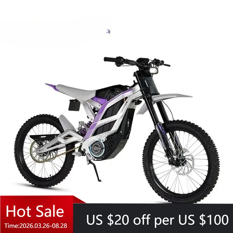 Tc 79Bike Aluminum Alloy Full Absorber Falcon Electric Off-Road Vehicle Adult 72V Off-Road Motorcycle Mountain Off-Road Electric