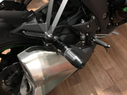 Imagen 2 del producto Para BMW G310R G310GS G 310 GS/R 2017-2019 2020 accesorios CNC para motocicleta protección contra caídas deslizador de escape Protector de almohadilla de choque