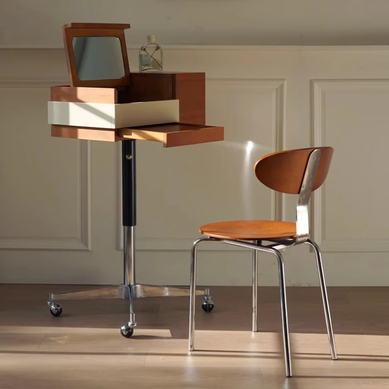 

Anna side cabinet solid wood lift, sofa edge can be moved, dresser storage bedside table
