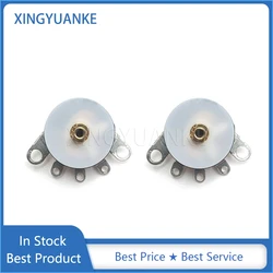 5PCS RV12MM Straight Feet Radio Player Power Amplifier Volume Potentiometer With Switch 5-Pin B1K B5K B10K B50K Diameter 12MM