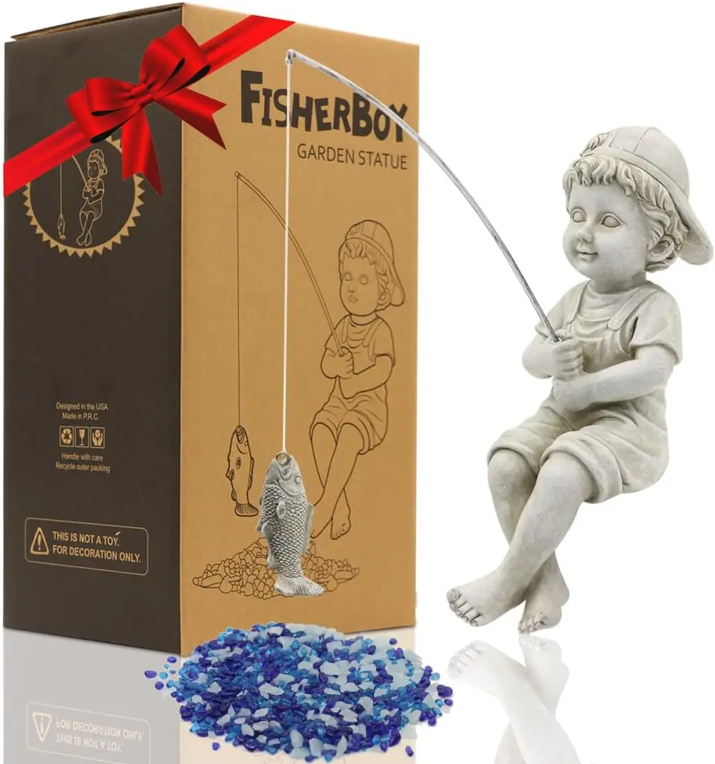 Fisherboy Statue Ga… - image