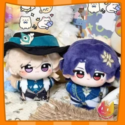 10cm Game Honkai: Star Rail Aventurine Dr. Ratio Soft Stuffed Plush Handsome Pendant Backpack Keychian Keyring Birthday Gifts