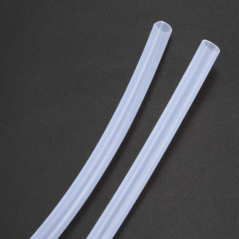 10Pcs 8Mm ID X 10Mm OD Food Grade Flexible Hose Silicone Tubing Tube 1Meter