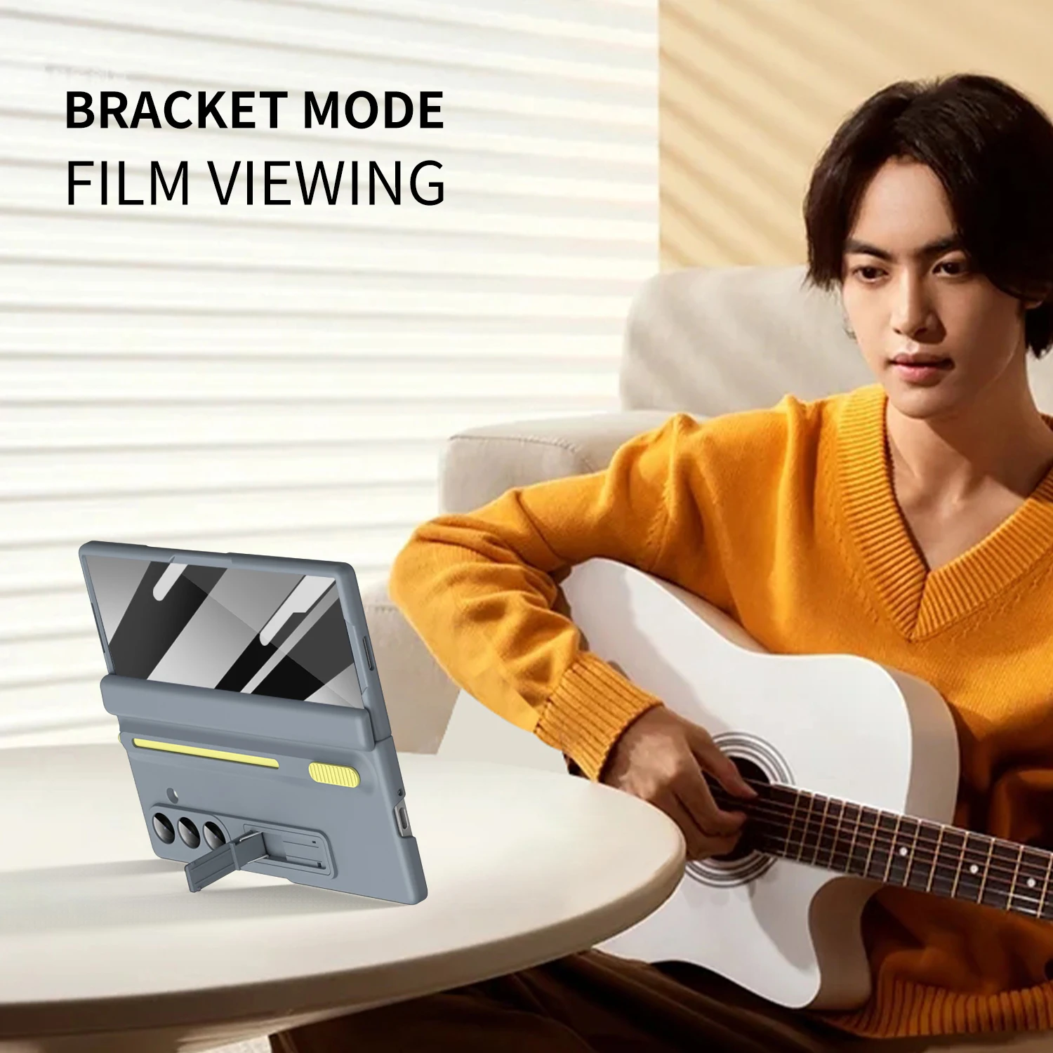 Magnetische Scharnier-Telefonhülle für Samsung Galaxy Z Fold 7, 6, 4, 5, 3, Bildschirm, Glasschutz, einziehbare Aufbewahrung, Stiftschlitz-Halterabdeckung