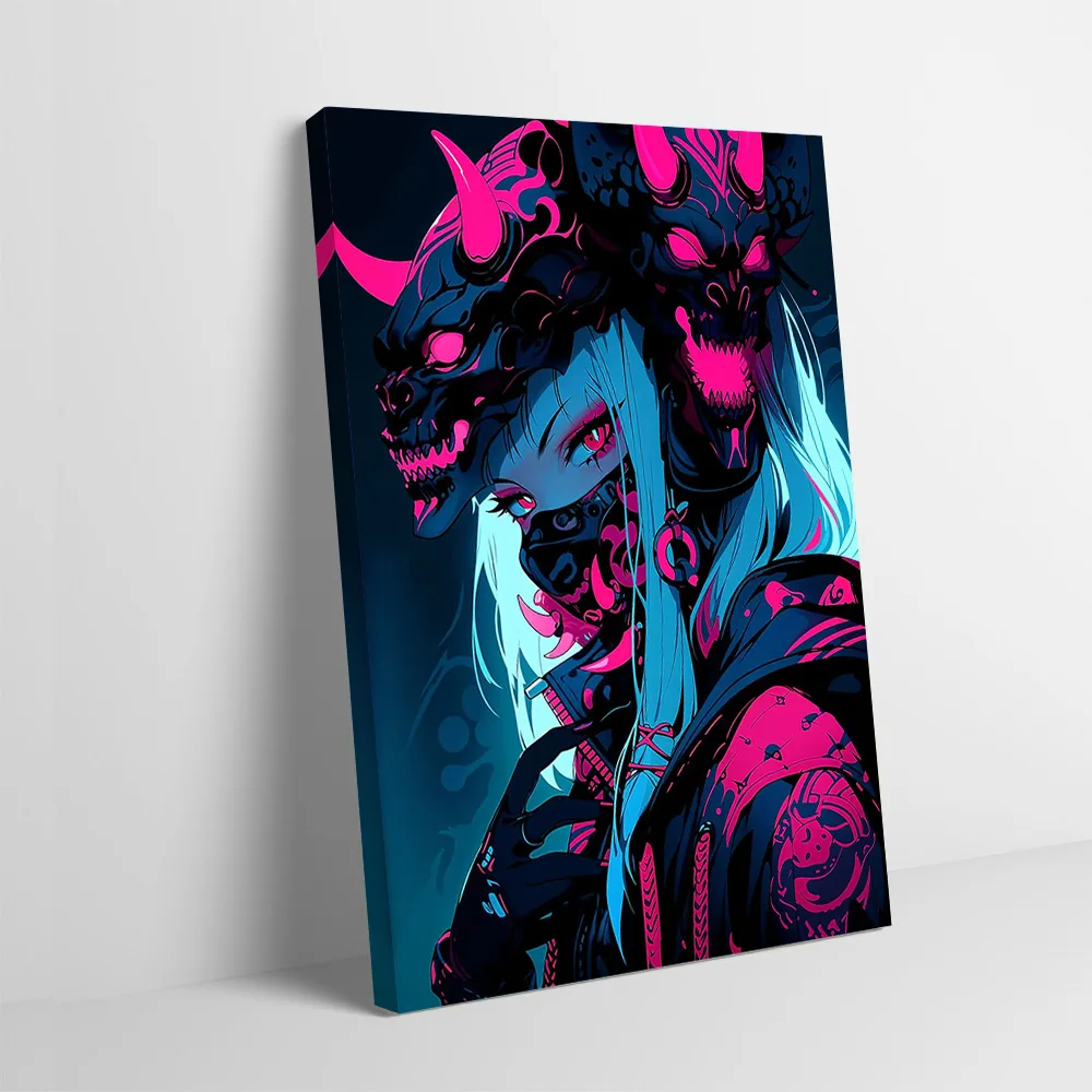 Cyberpunk Oni Girl …