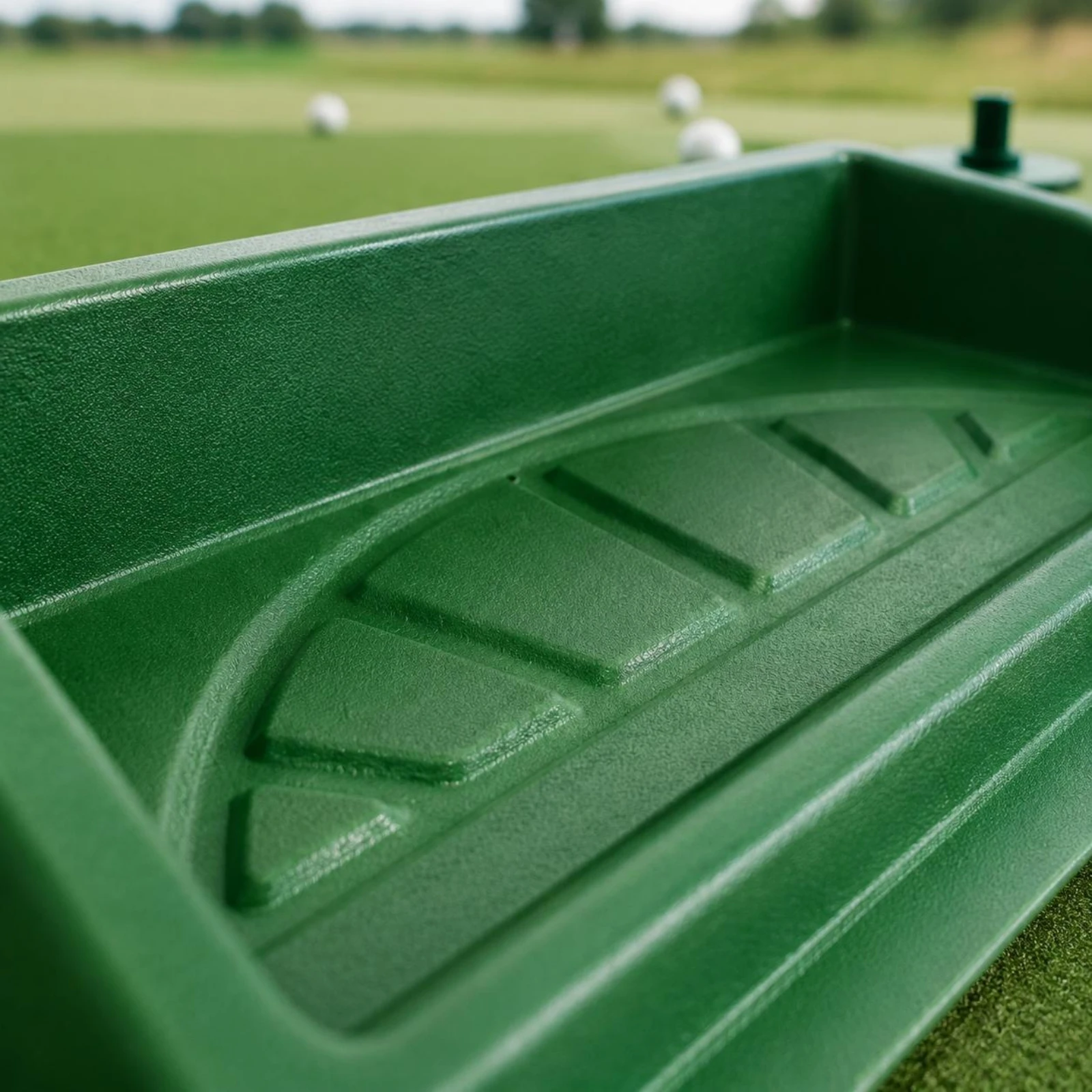 Driving Range Tee Box Stable Base Golf Teeing Tray Golf Tee Box ABS Material Sports Equipment Break-Resistant