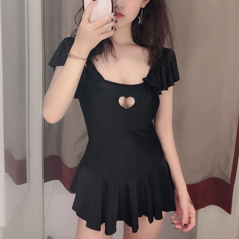 

Сексуальный женский купальник Mimoi Closet Cute Heart с вырезами, высокая эластичность, эксклюзивная онлайн-коллекция весна-лето