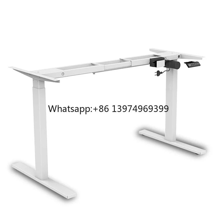 Single Motor Mental Home Office and Furniture Electric Lift Sit to Stand Desk Frame
