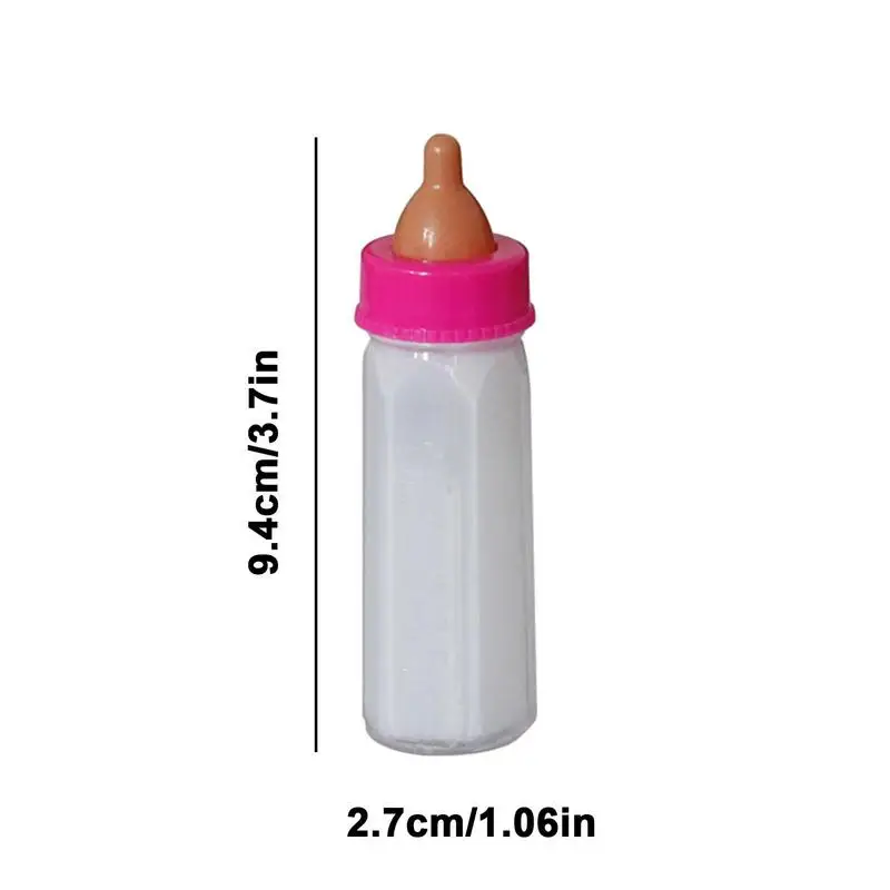 Mini Magic Baby Reborn Dolls Feeding Bottle Toy Milk Bottle Liquid Disappearing Milk Accessories Child Gift Pretend Play Supply